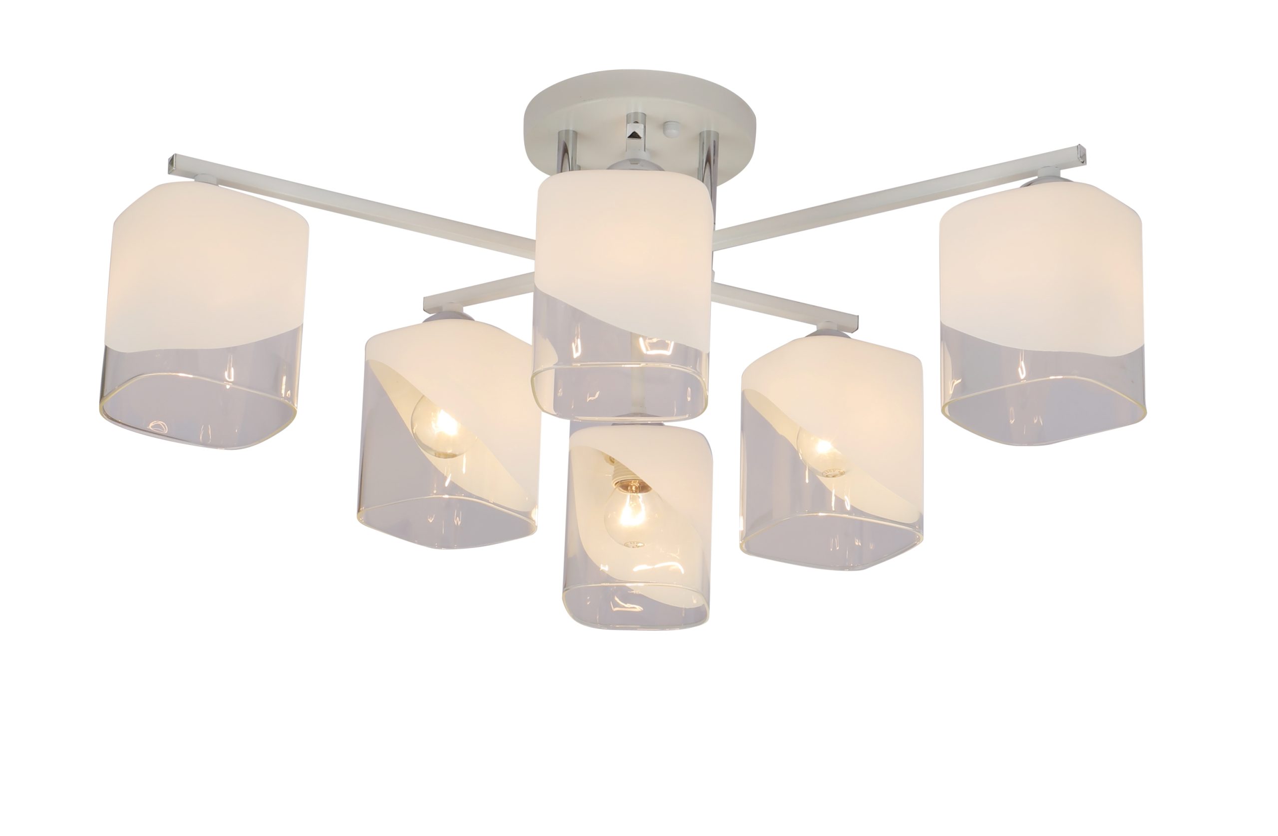 Люстра 07245/6 WHITE+CHROME