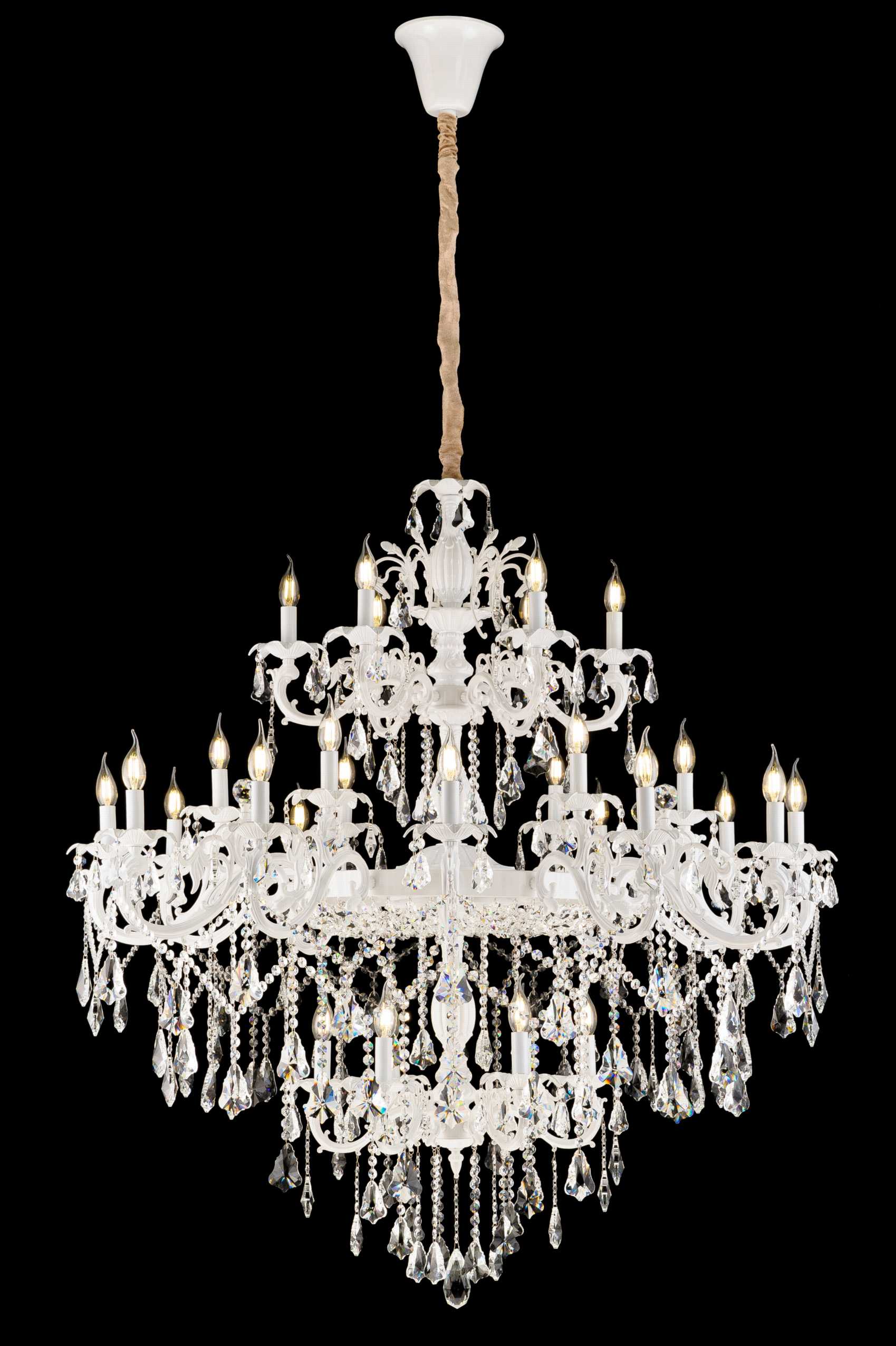 Люстра хрустальная 1002/12+6+6+6 SWH