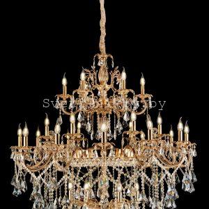 Люстра хрустальная 1002/12+6+6+6 FGD+BK