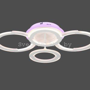 Светильник светодиодный 3008/2+2 WT+RGB