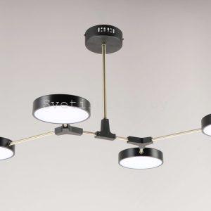 Светильник светодиодный 18046STD/4 BK+AB