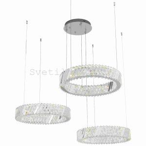 Светильник светодиодный 105PLSK/D500+500+500BC SAND NICKEL