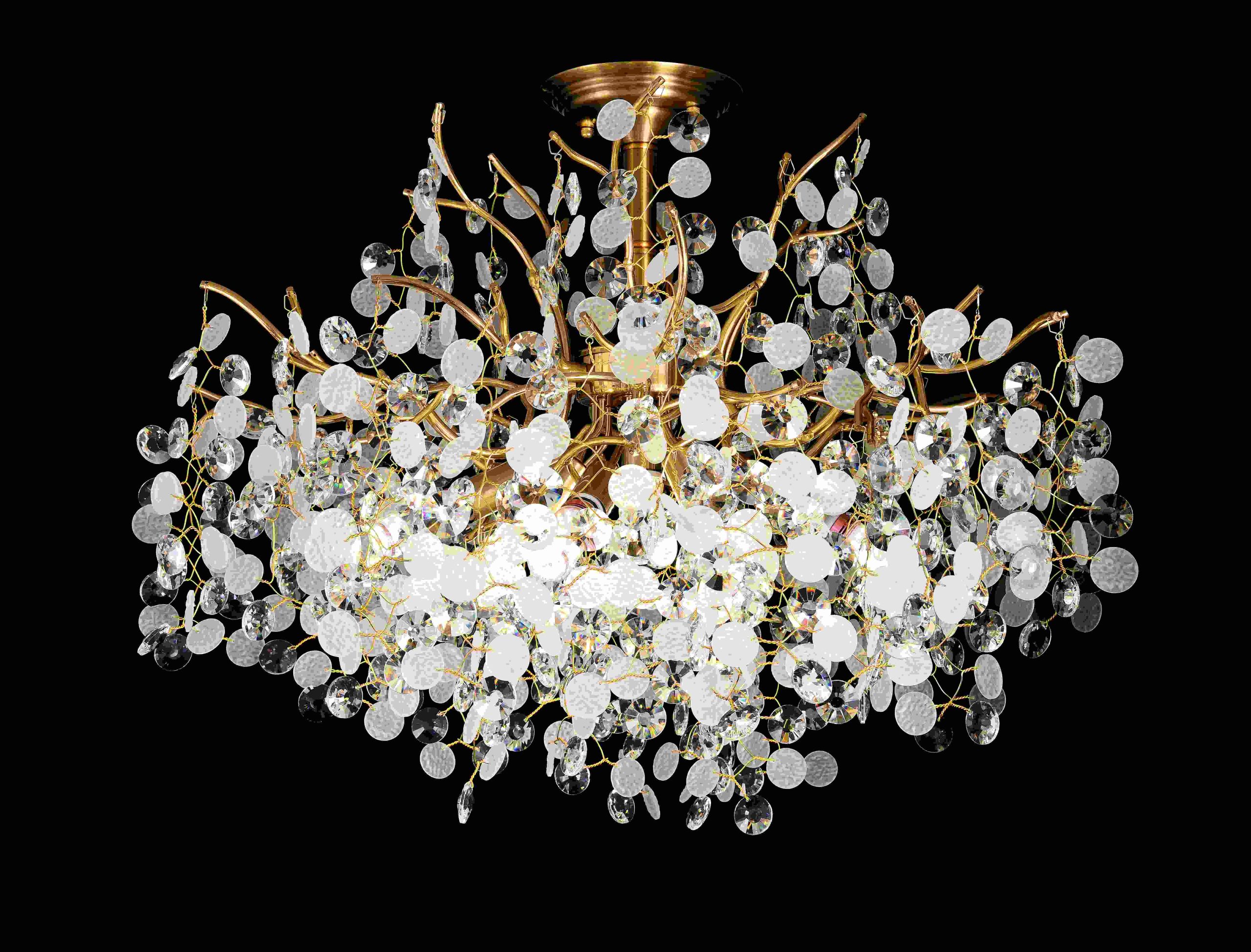 Люстра P6086/D600 BRONZE