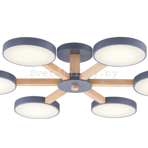 Светильник светодиодный 18027STD/6 GREY+WOOD+WHITE