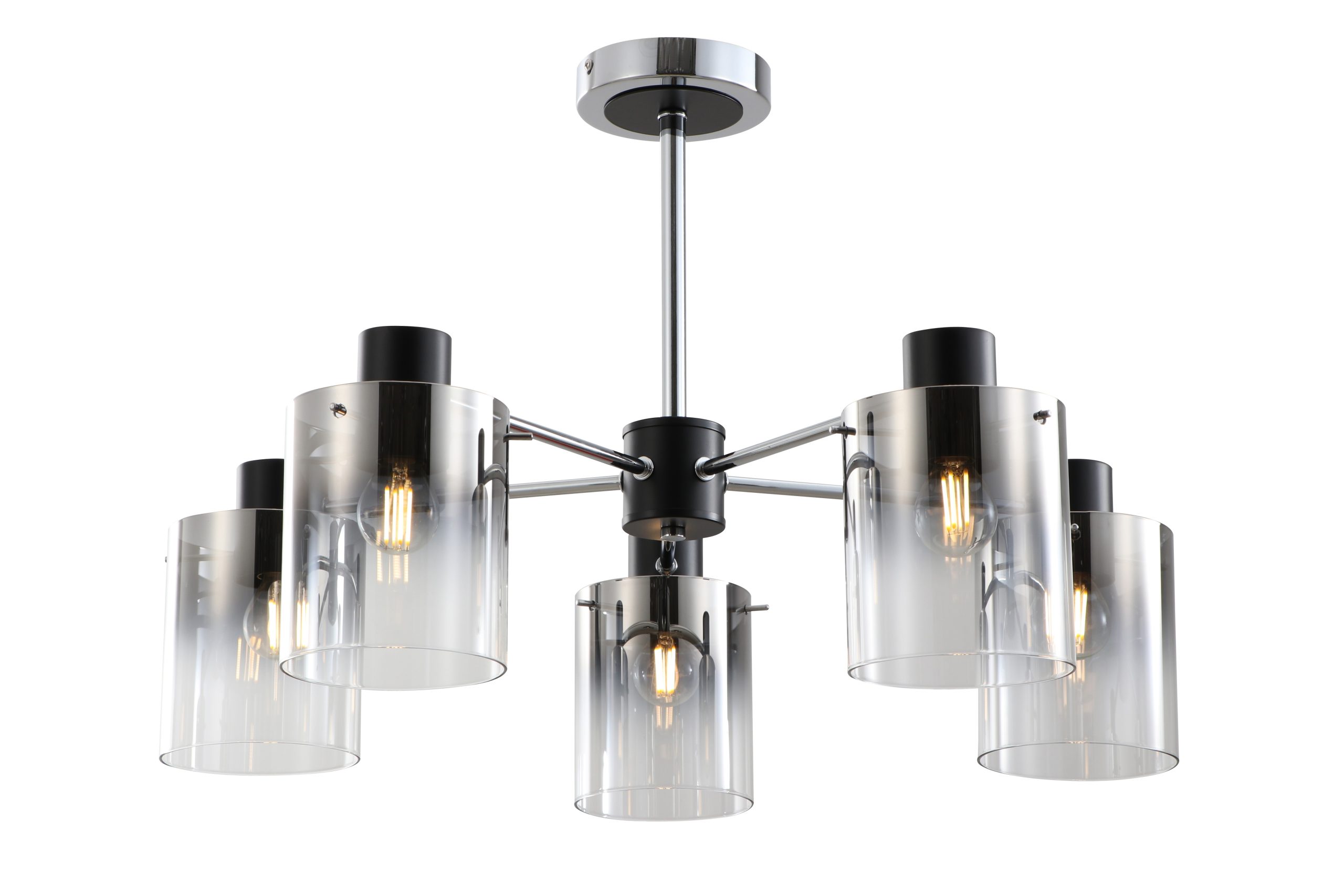 ЛЮСТРА 15599STD/5 BK+CR