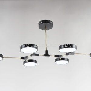 Светильник светодиодный 18046STD/6 BK+AB