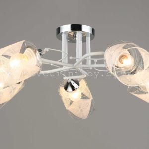 ЛЮСТРА 3767/5 WT+CH
