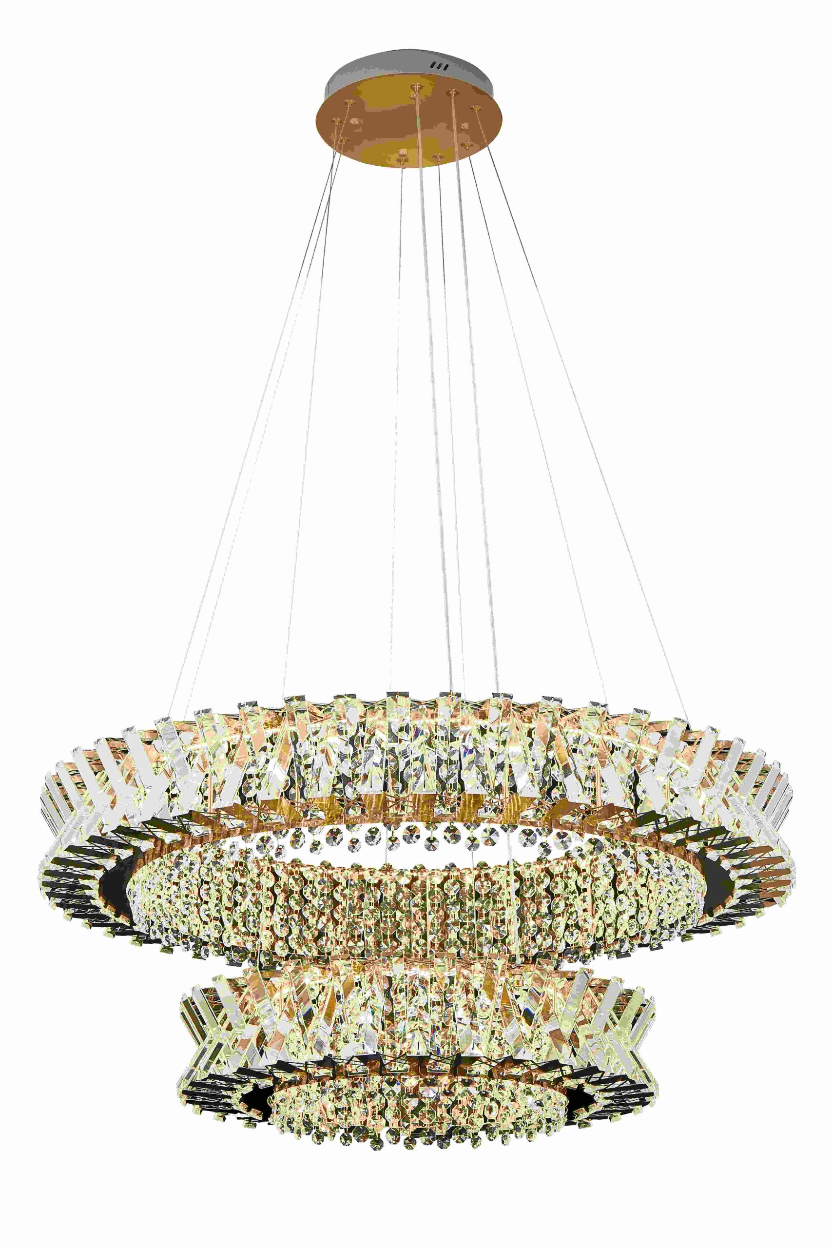 Светильник светодиодный 107PLSK/D800+500BG BRASS