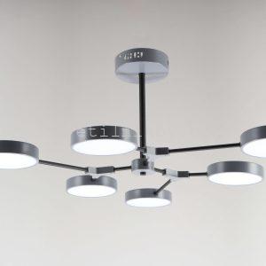 Светильник светодиодный 18045STD/6 GY+BK