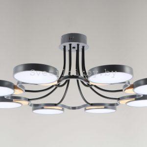 Светильник светодиодный 18049STD/8 GY+BK