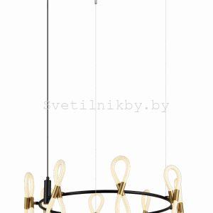 Светильник светодиодный 8379MDM-8 BK+GD BLACK+WHITE