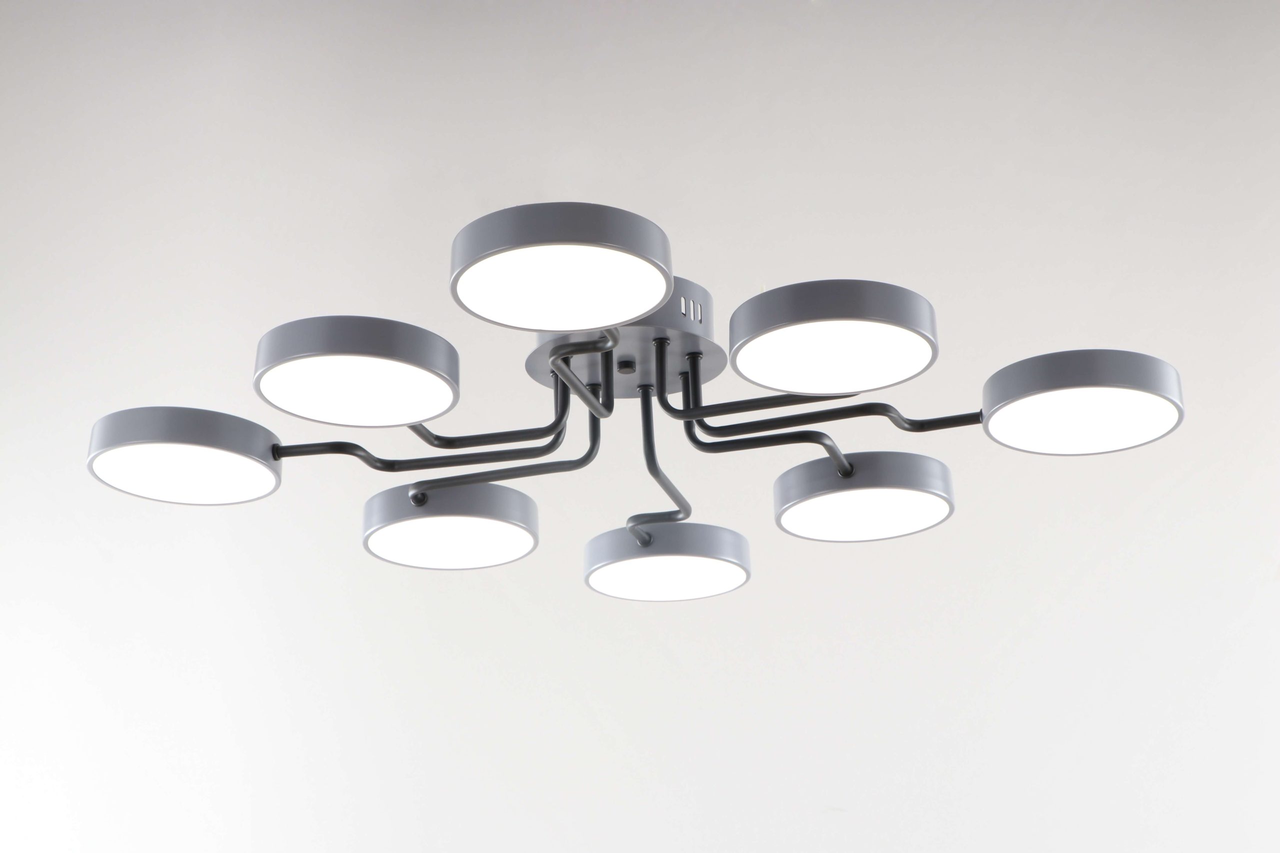 Светильник светодиодный 18054STD/8 GY+BK