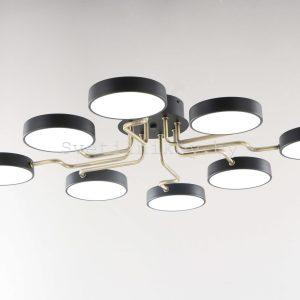 Светильник светодиодный 18055STD/8 AB+BK