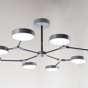 Светильник светодиодный 18045STD/8 GY+BK