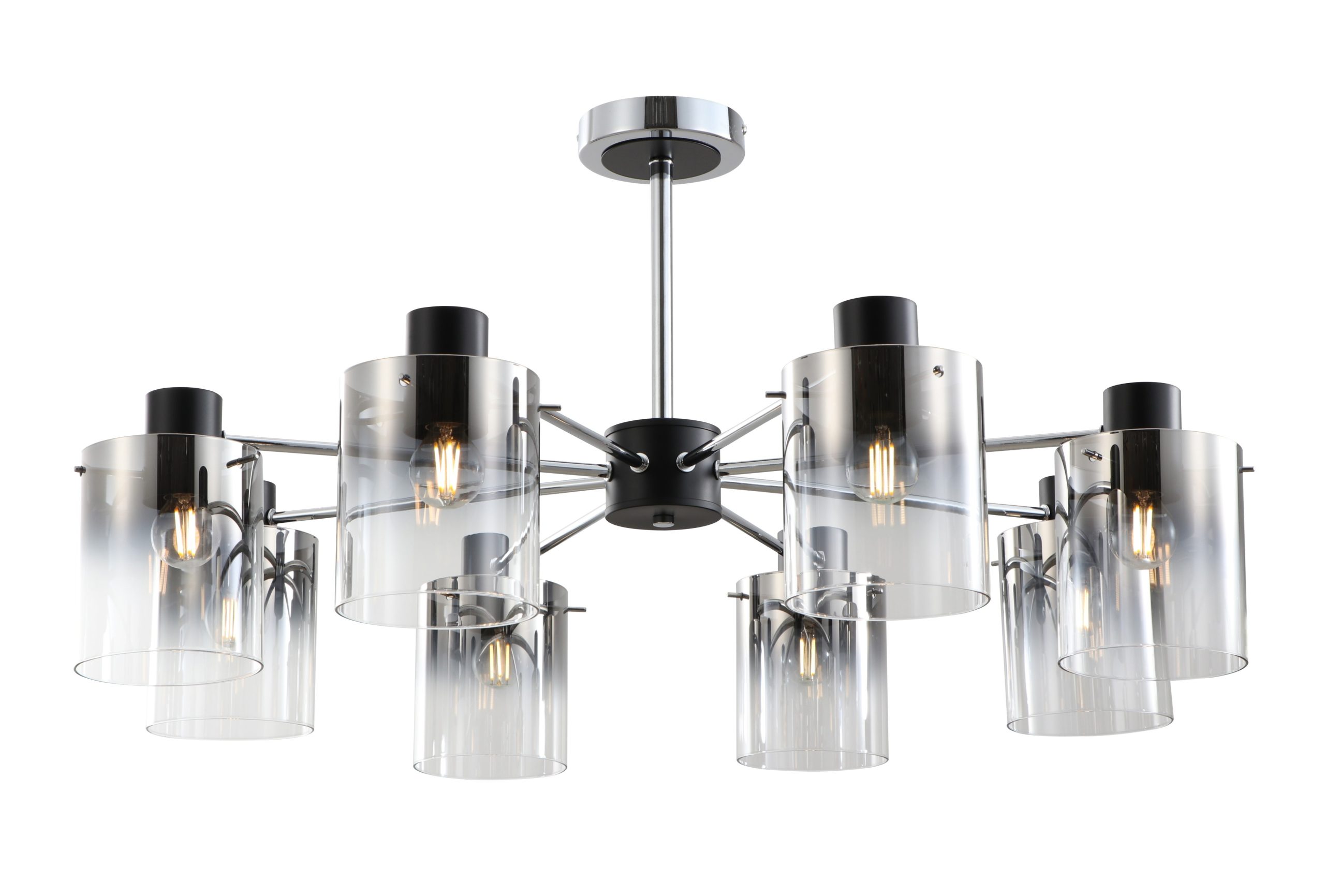 Люстра 15599STD/8 BK+CR