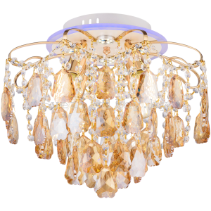 Люстра хрустальная 2024/4+4 WT+FG