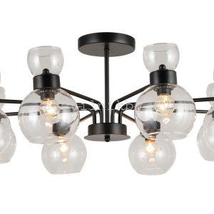 Люстра 07500/8 BLACK