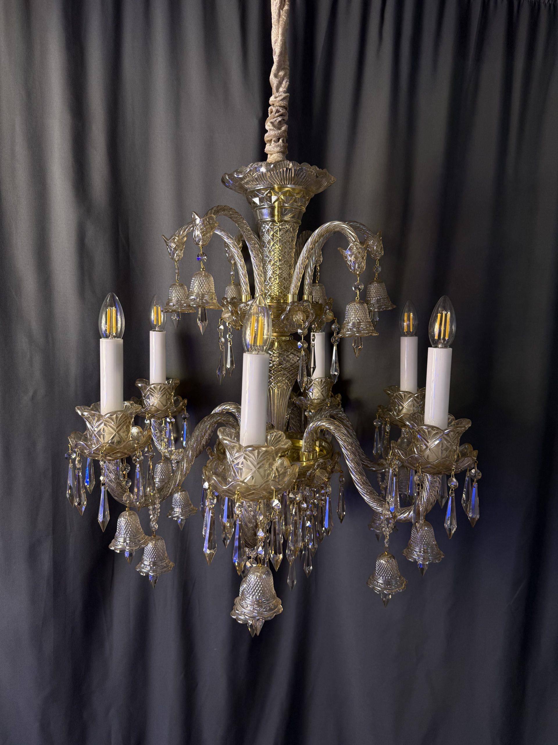 Люстра хрустальная 8247/6 GD — изображение 2