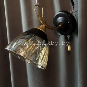 Бра 4619/1 BK+FGD