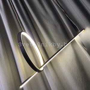 Светильник светодиодный 9619/1+1 BK