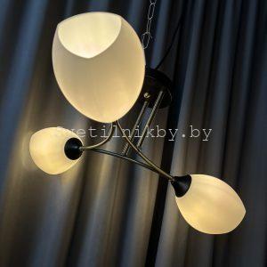 Люстра 4883/3 AB+BK