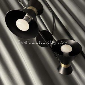 Люстра 8625/2 AB+BK