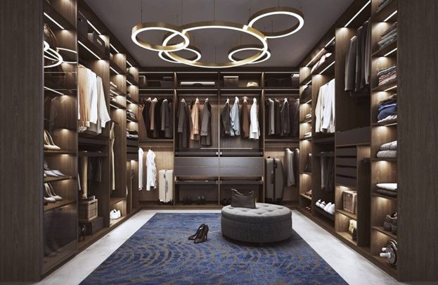 Освещение гардеробной svetilnikby.by