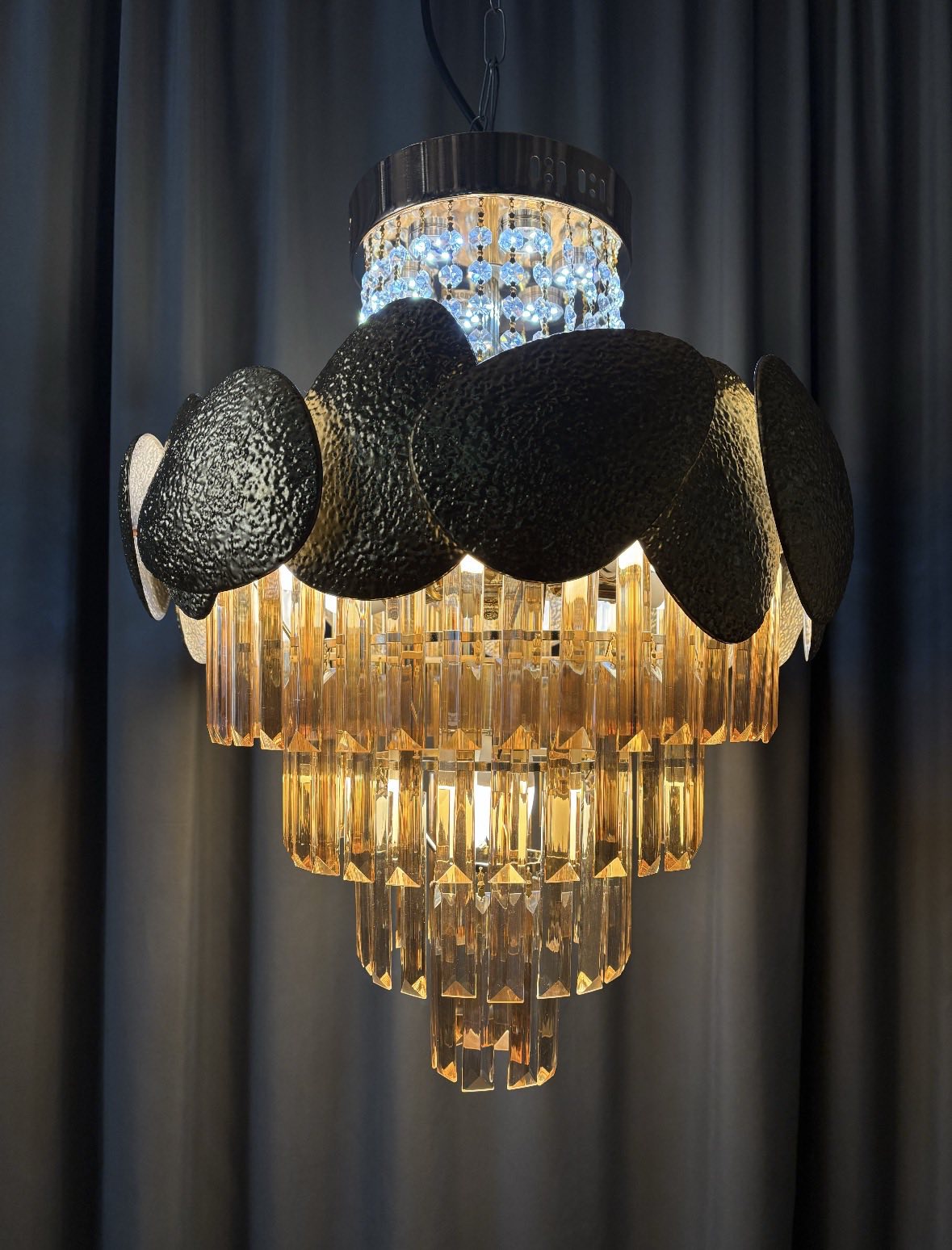 Люстра хрустальная 1976/8+6 GD — изображение 2