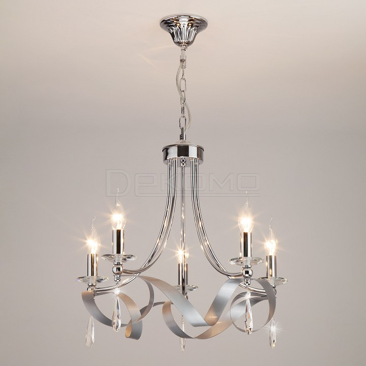 Люстра подвесная 60064/5 хром — изображение 2