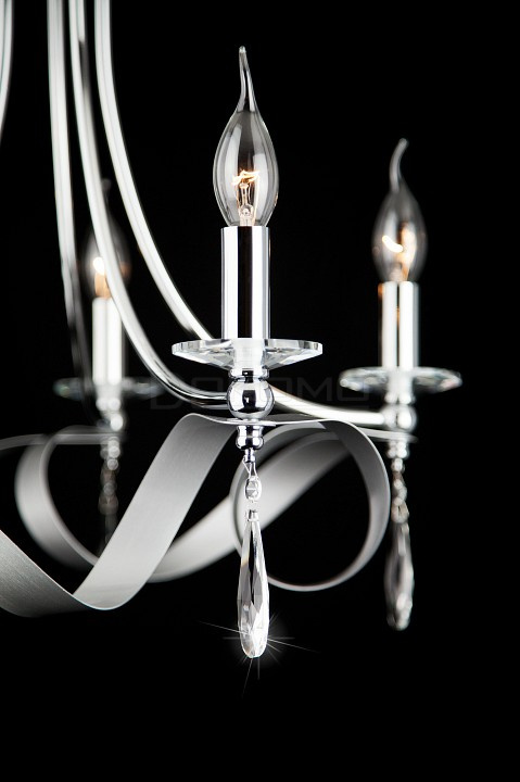 Люстра подвесная 60064/5 хром — изображение 5