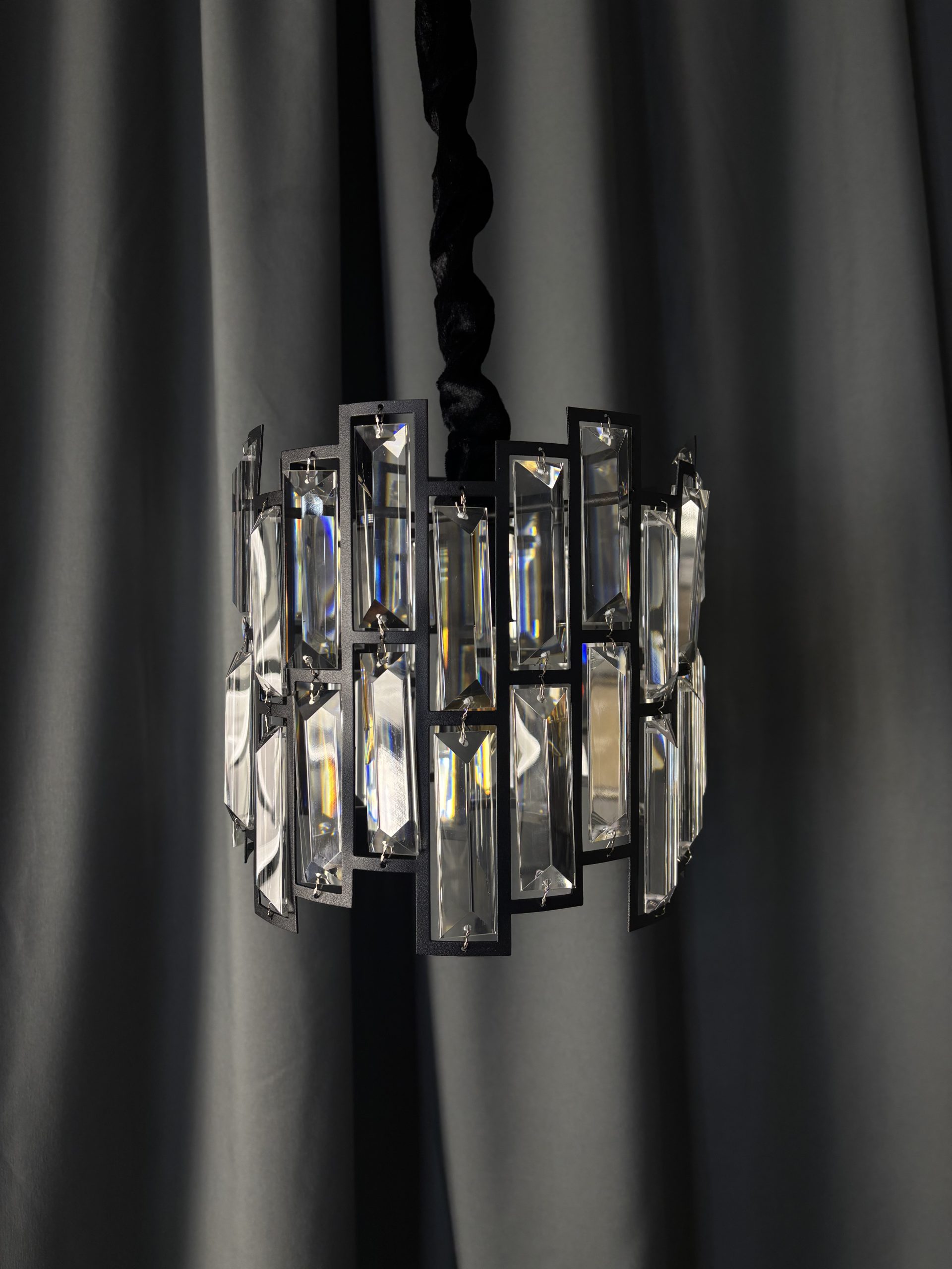 Люстра хрустальная 89012/1S BK — изображение 5