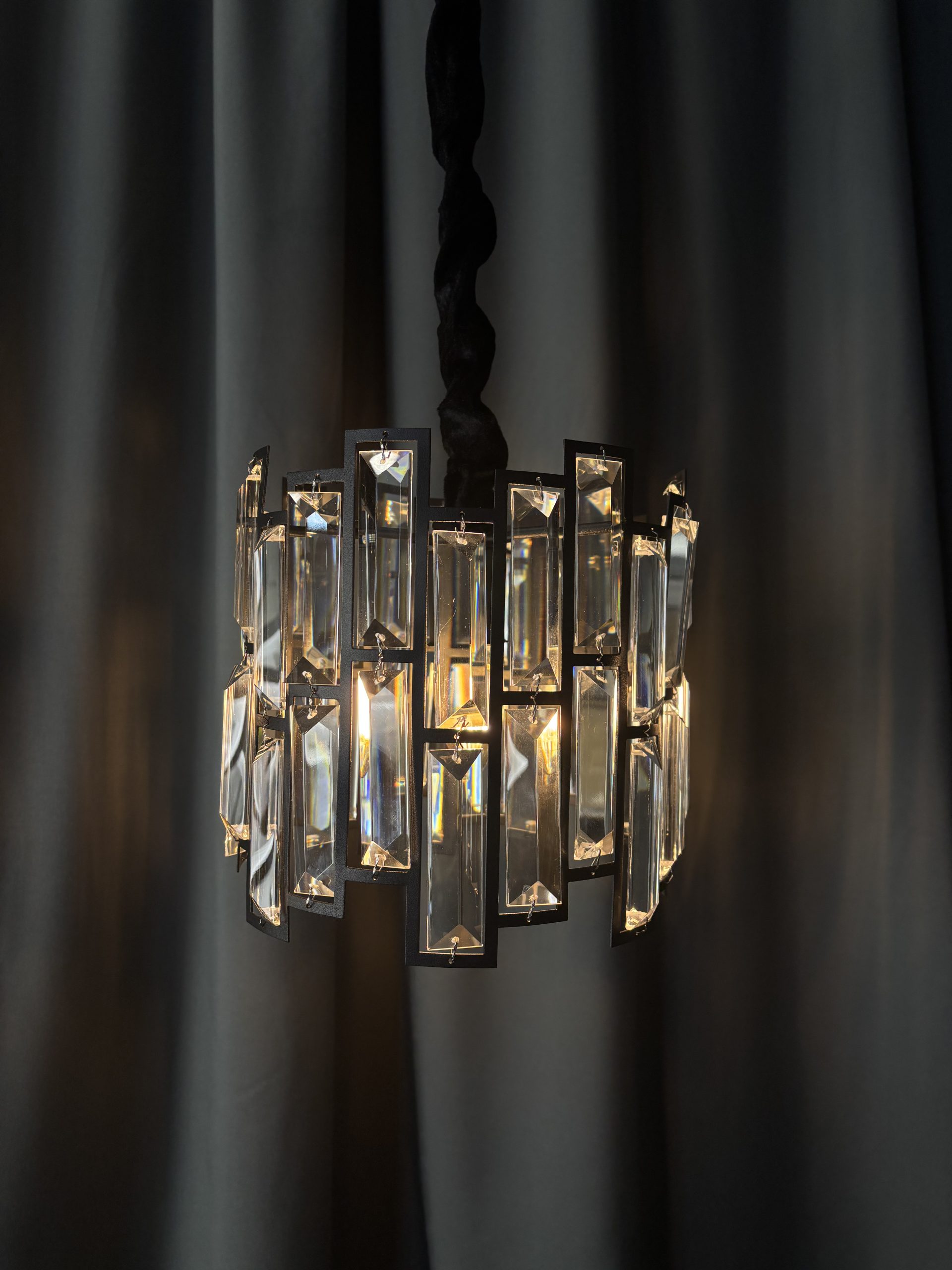 Люстра хрустальная 89012/1S BK — изображение 4