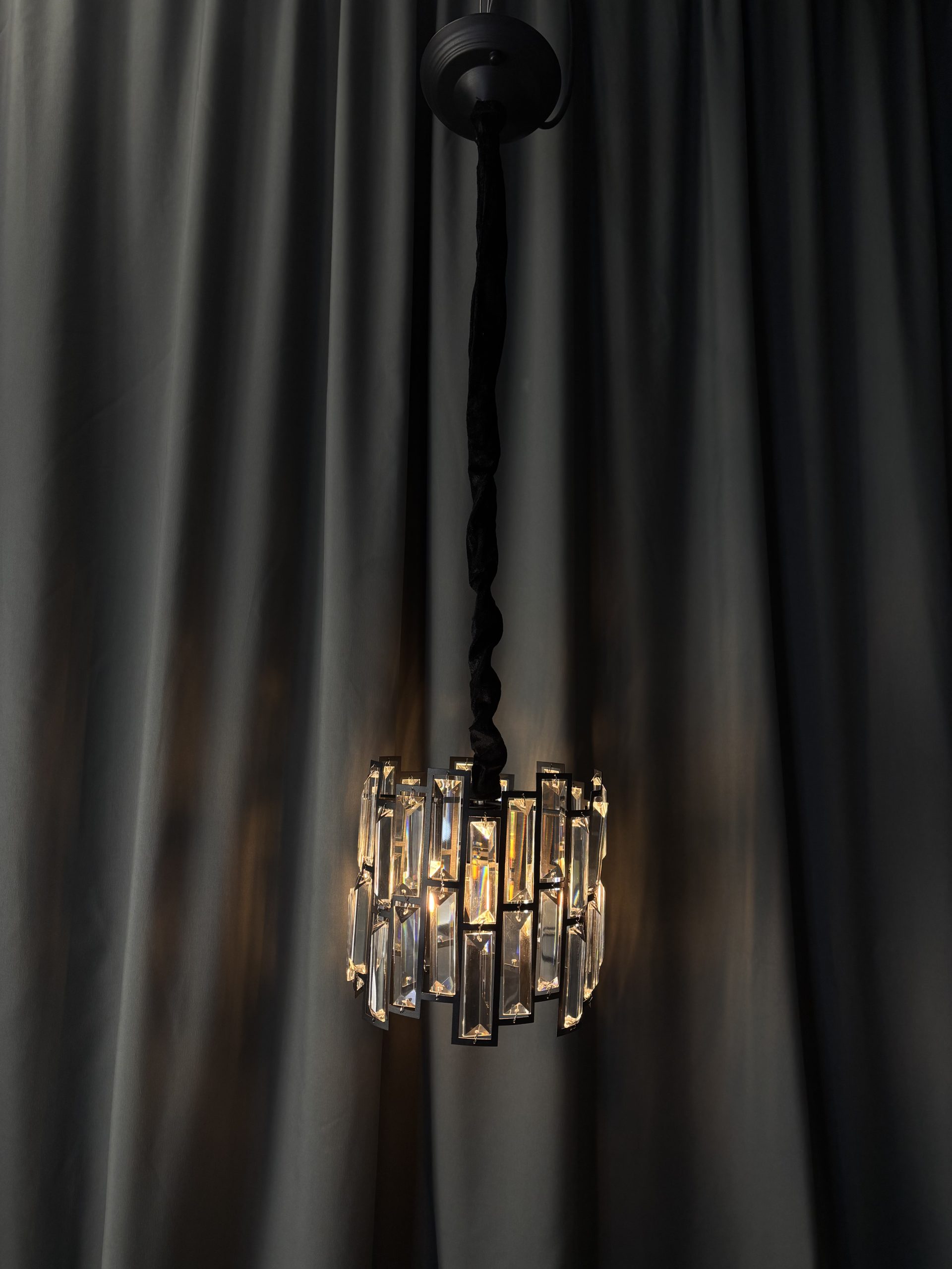 Люстра хрустальная 89012/1S BK — изображение 3